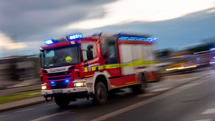 Die Feuerwehr wurde gegen 20.20 Uhr gerufen, drei Trupps waren im Einsatz.
