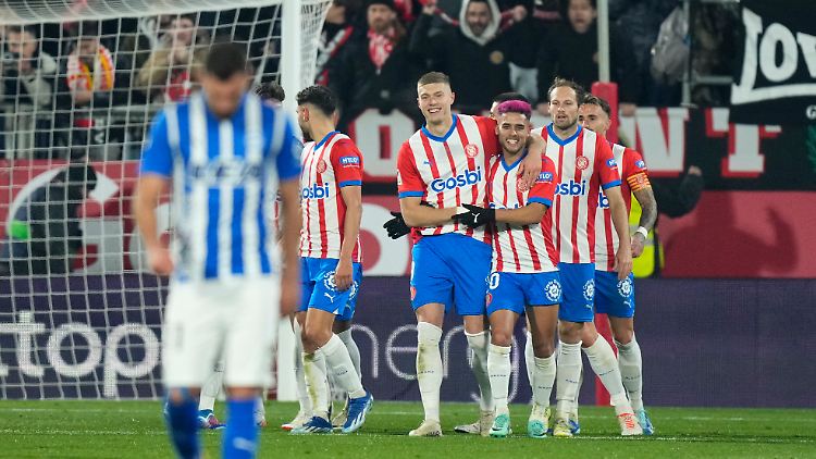 Der FC Girona feiert immer weiter.