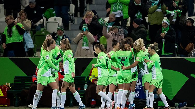 Die Frauen des VfL Wolfsburg durften sich über einen hart erarbeiteten "Schlüsselmoment" freuen.