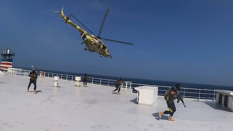 Kämpfer der Huthi haben in den letzten Wochen mehrfach Schiffe attackiert.