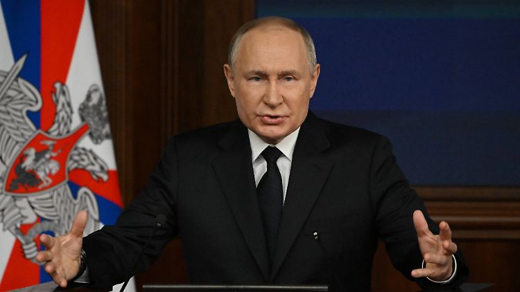 Lobte die Fortschritte in der Ukraine: Wladimir Putin.