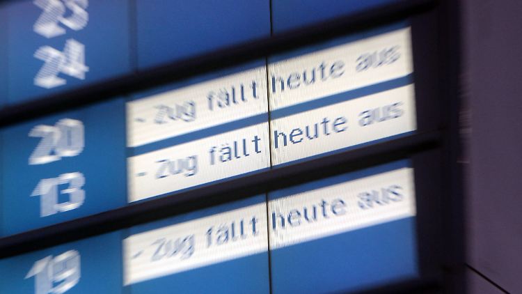 Ab dem 8. Januar drohen Tausende Zugausfälle.