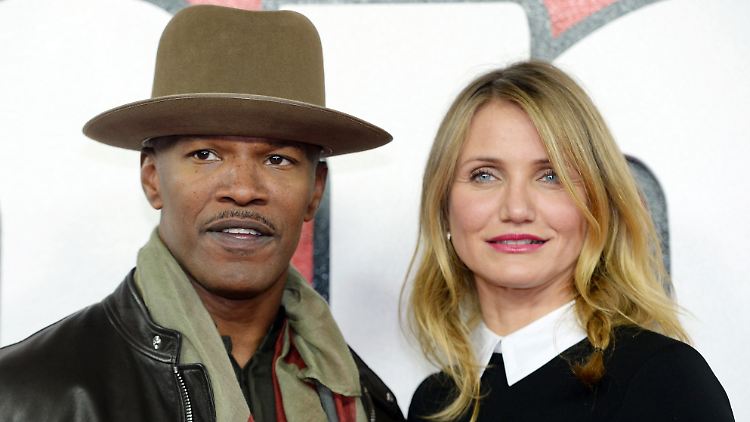 Jamie Foxx und Cameron Diaz bei einem Fototermin 2014.