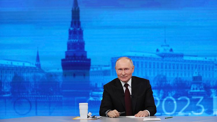 Steuert auf eine weitere Amtszeit zu: Wladimir Putin.