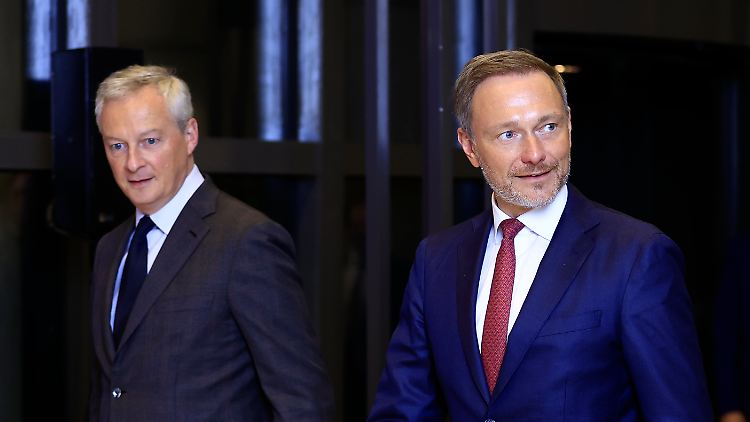 Die Finanzminister von Frankreich und Deutschland, Bruno le Maire und Christian Lindner, hatten bereits kurz vor der Einigung eine gemeinsame Linie gefunden.