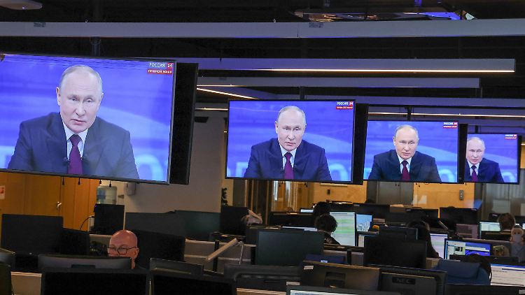 Am 14. Dezember hielt Putin seine jährliche PR-Show ab.