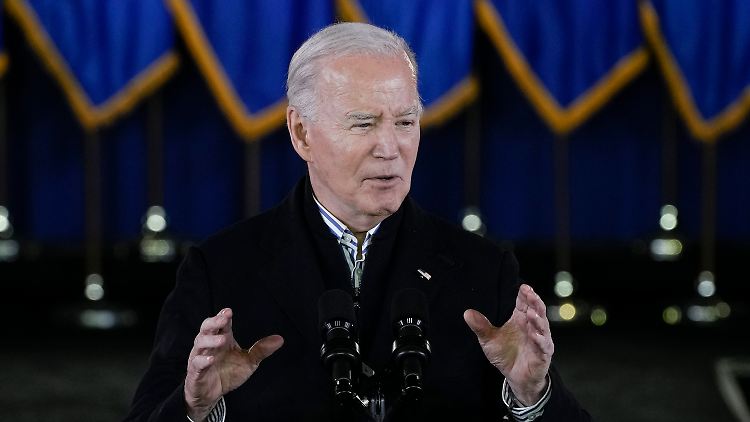 "Es ist offensichtlich", betont Joe Biden.
