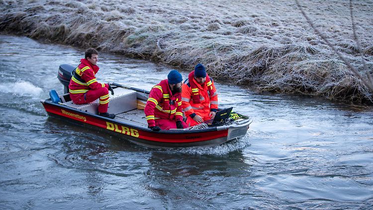 Der Fluss, in dem das Kleinkind vermutlich ertrank, führte Hochwasser.
