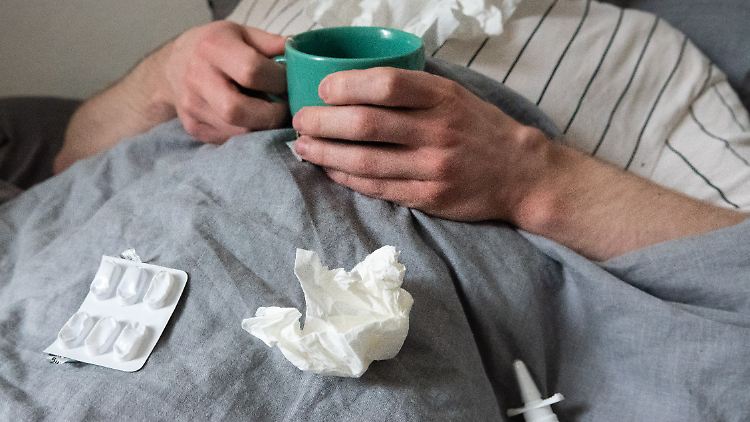 Deutschland liegt derzeit im Bett. 