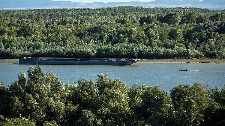 Der Sulina-Arm im Donaudelta gilt als besonders schwierig befahrbar, ist aber essenziell für den Export ukrainischer Waren geworden. 