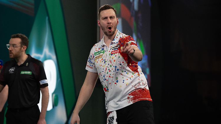 Je höher der Druck, desto stärker spielt Florian Hempel bei der Darts-WM.