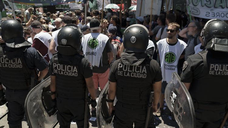 Protest muss man sich in Argentinien künftig leisten können. 