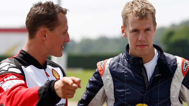 Vettel schrieb Schumacher kurz nach dem Skiunfall noch eine SMS. 