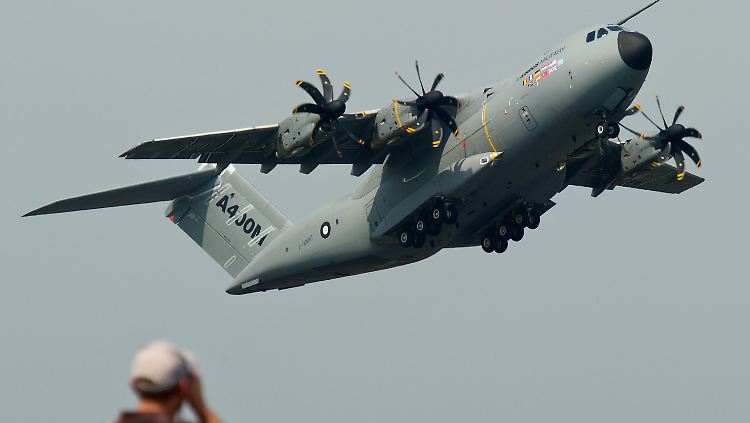 Der A400M war auf der ILA im Sommer 2010 in Berlin eines der begerhten Fotoobjekte.