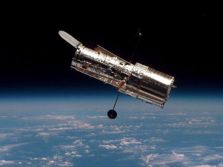 Das NASA-Weltraumteleskop "Hubble" startete seine Mission im April 1990.