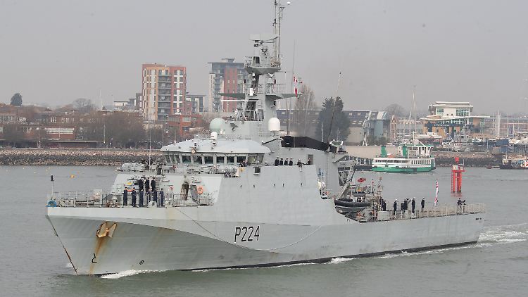  Normalerweise ist die "HMS Trent" im Mittelmeer stationiert, doch seit einigen Wochen gegen den Drogenschmuggel in der Karibik im Einsatz.