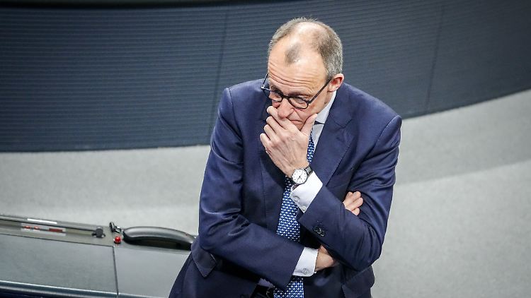 Eine Koalition mit der SPD auf Bundesebene? Seine "größte Sympathie hat es nicht": Friedrich Merz.