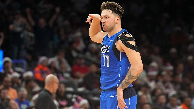 Über den Look lässt sich streiten, über die Leistung nicht: Luka Doncic.