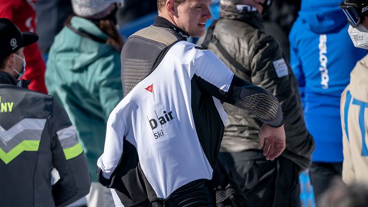 Dreßen ist einer von wenigen, der mit Airbag fährt.