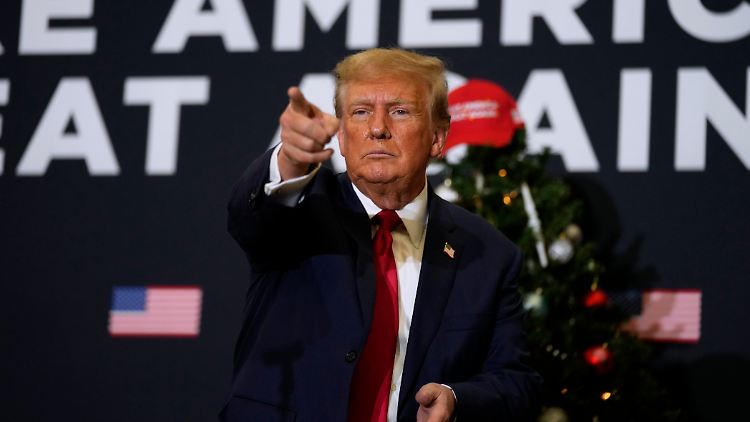 Trump will nach der Präsidentenwahl 2024 wieder für die Republikaner ins Weiße Haus einziehen.​