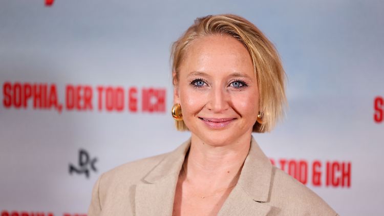 Womöglich frisch verliebt: Anna Maria Mühe.