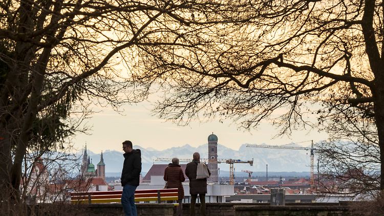 Regen, Wind, etwas Sonne und mildere Temperaturen - so werden die kommenden Tage.