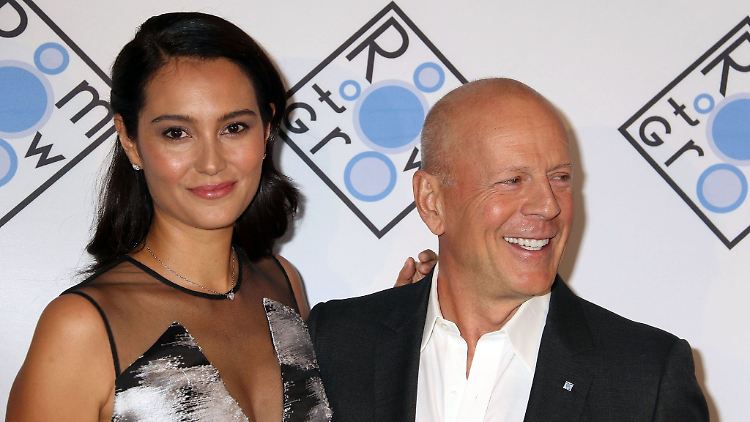 Bruce Willis und Emma Heming-Willis 2017 in New York.