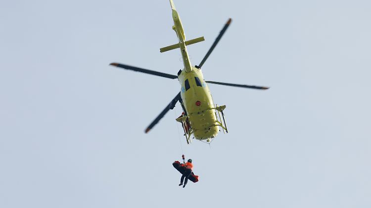 Christof Innerhofer musste abtransportiert werden per Helikopter.