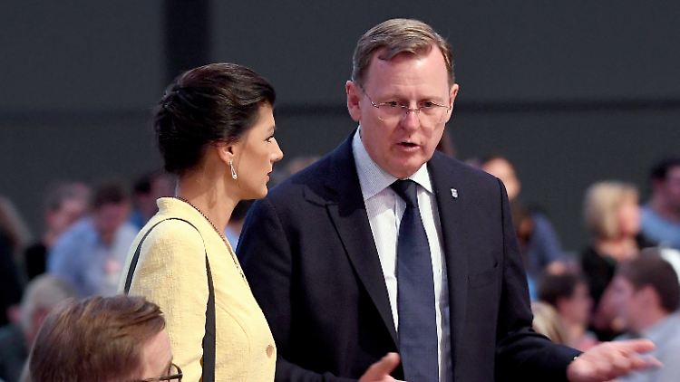 Einst kämpten sie gemeinsam: Sahra Wagenknecht und Bodo Ramelow.