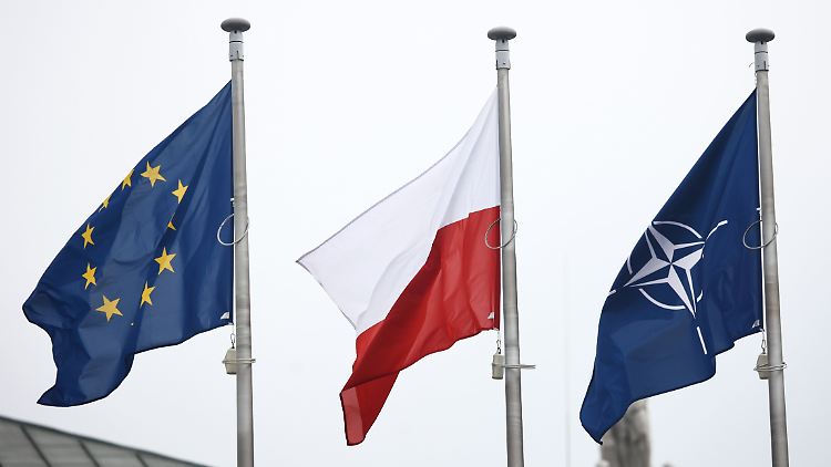 Nach polnischen Angaben durchflog eine russische Rakete kurz den Luftraum des EU- und NATO-Staates.