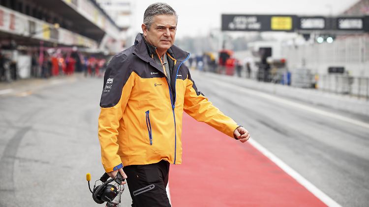 De Ferran bei den Testfahrten vor der Formel-1-Saison 2019.