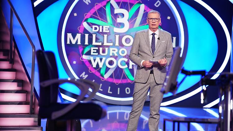 Günther Jauch lädt zur "3-Millionen-Euro-Woche" bei "Wer wird Millionär?".