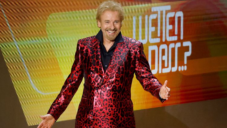 Geht "Wetten, dass..?" auch ohne ihn weiter? Thomas Gottschalk.