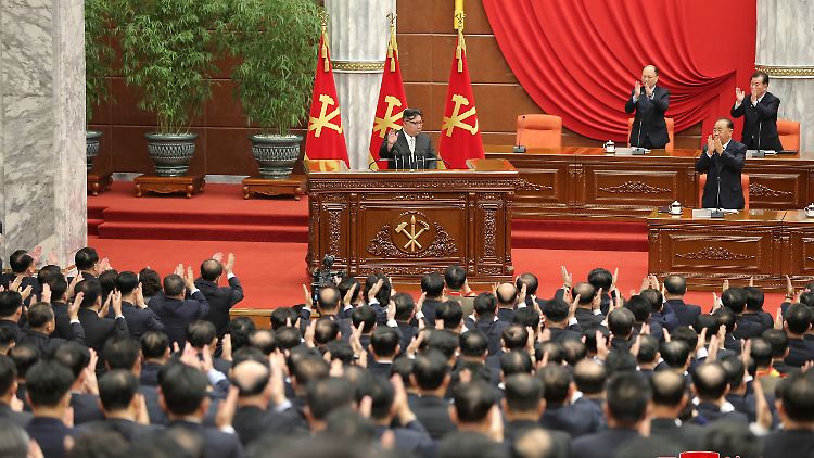 Machthaber Kim setzt auf eine Politik der Konfrontation gegenüber Südkorea und den USA. 