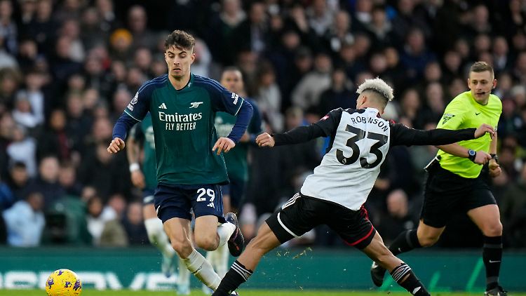 Für Kai Havertz und den FC Arsenal endet das Jahr mit einer Enttäuschung.