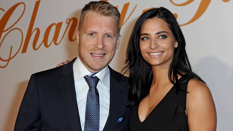 Strahlen bald wieder jeder für sich allein: Oli und Amira Pocher.