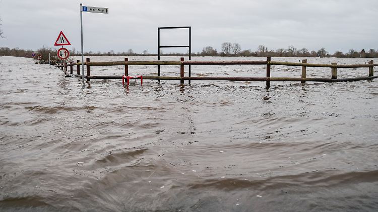 Niedersachsen ist besonders schwer von Hochwasser betroffen.