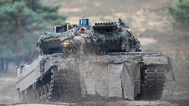 Um die Leopard-2-Panzer zu reparieren, braucht es vor allem Ersatzteile. 