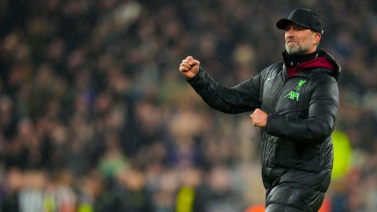Klopp jubelte nach bekannter Manier.