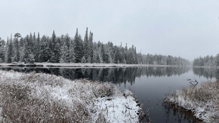 See in den Adirondack Mountains in den USA - in der Region hatte ein Forschungsteam 28 Seen untersucht und unter anderem die Verbräunung festgestellt.