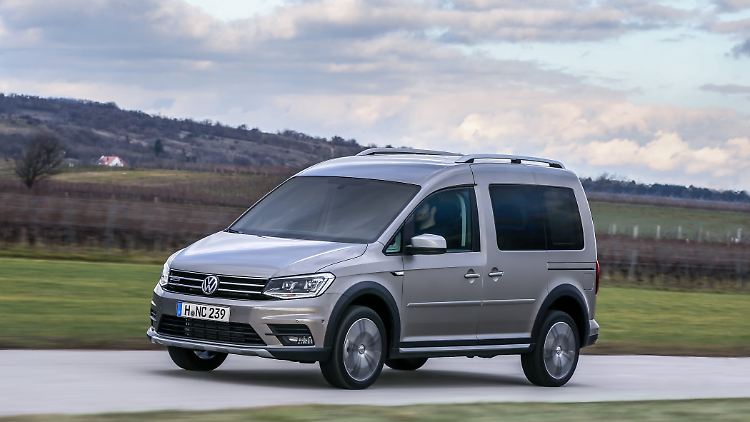 Den VW Caddy (2015 bis 2020) gab es auch mit Allrad.