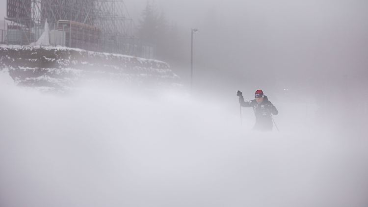 Kein Durchblick: Der Biathlon-Weltcup in Oberhof musste verschoben werden.