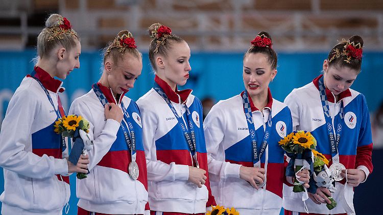 Bei den vergangenen Olympischen Spielen waren die Landesfarben Russlands deutlich zu erkennen.