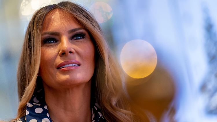 "So beliebt, dass die Leute sie lieben": Melania Trump.