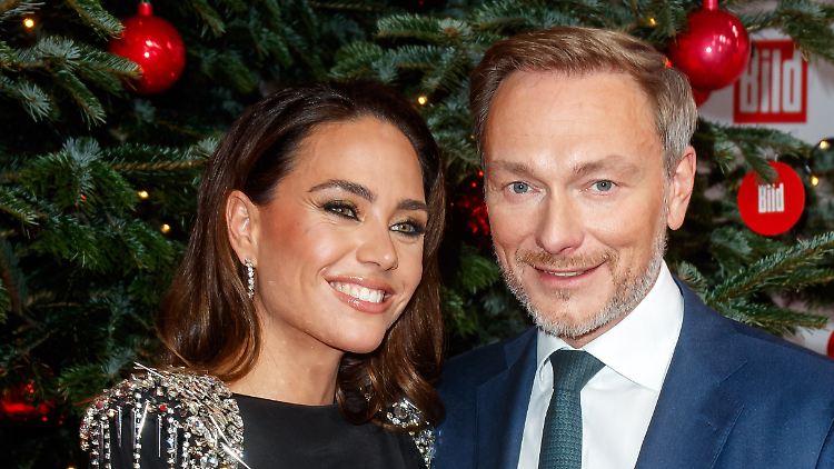 Nach Weihnachten ging es für die beiden wieder auf Sylt: Franca Lehfeldt und Christian Lindner. 