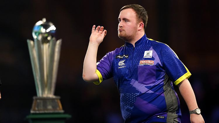 Knapp am WM-Titel vorbeigeschrammt: Luke Littler