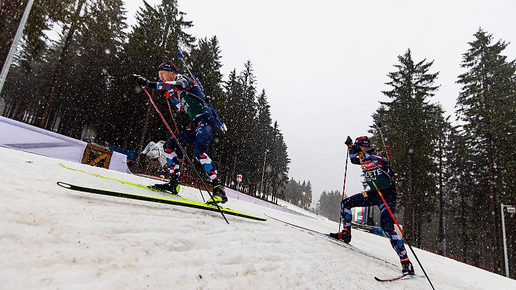 Die norwegischen Biathleten trainierten am Donnerstag in Oberhof und empörten sich danach über die Bedingungen.