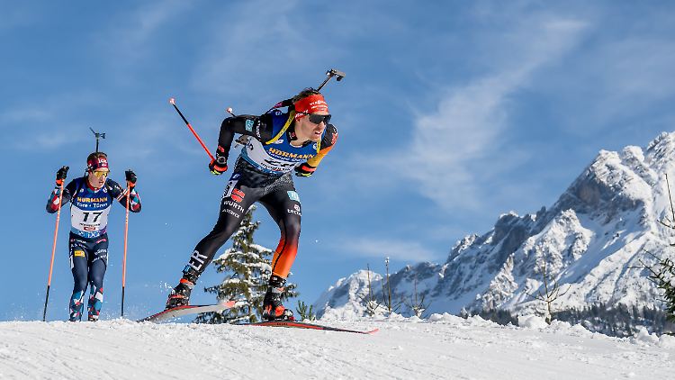 David Zobels Ski stehen unter Fluorwachsverdacht.
