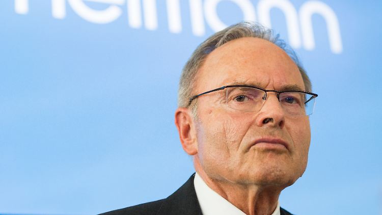 Der Vorstandsvorsitzende der Fielmann AG, Günther Fielmann, 2017 in Hamburg.