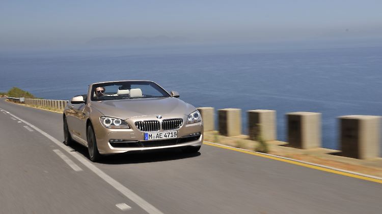 Krone der Entwicklung: Im neuen 6er Cabrio hat BMW so ziemlich alles integriert, was das Technik-Regal hergibt.